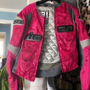 Women sport bike jacket